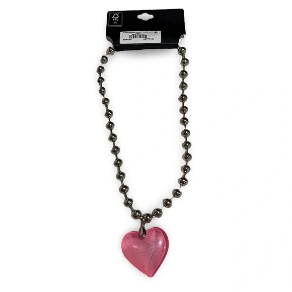 Torrid Shotbead Heart necklace - Picture 3 of 4